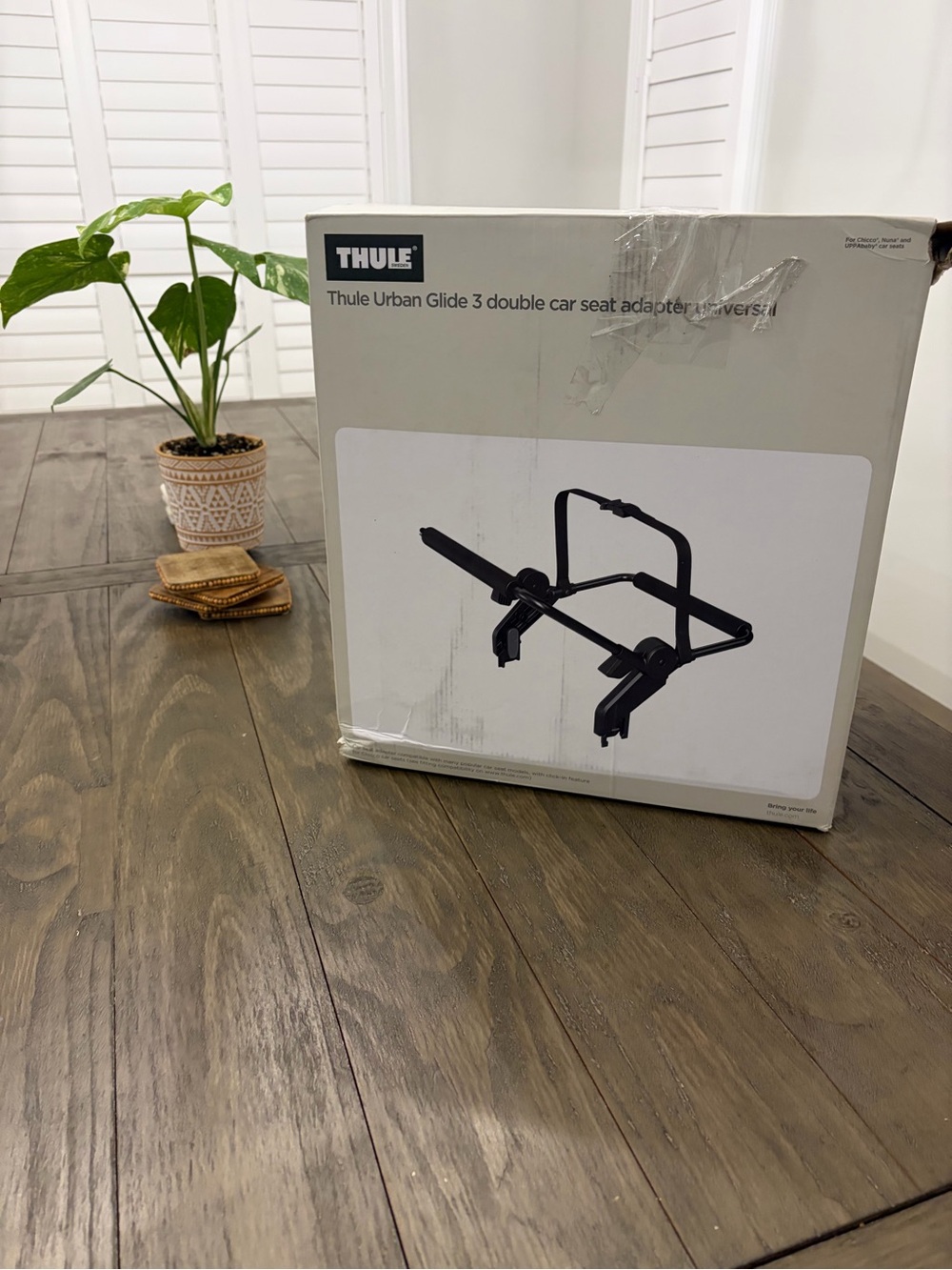 THULE URBAN GLIDE 3 & 4-WHEEL CAR SEAT ADAPTER
